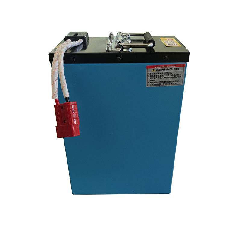 لیفتراک الکتریکی باتری لیتیوم یون 2000 چرخه حداکثر شارژ 80ah اندازه 250 * 165 * 450mm