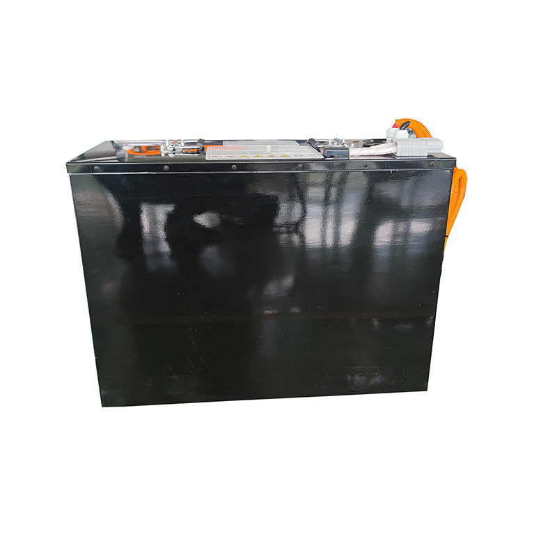 باتری لیفتراک الکتریکی -20C تا 50C 4 ساعت زمان شارژ حداکثر شارژ جریان 100A قدرت طولانی مدت شارژ سریع