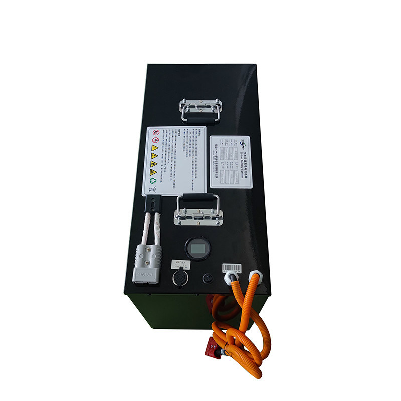 باتری لیفتراک الکتریکی -20C تا 50C 4 ساعت زمان شارژ حداکثر شارژ جریان 100A قدرت طولانی مدت شارژ سریع