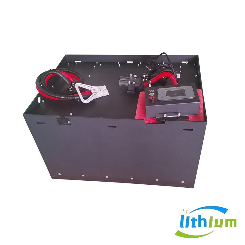 51.2V 346ah باتری لیتیوم آهن فورک لیفت با باتری ذخیره باتری شارژر 830X630X465mm