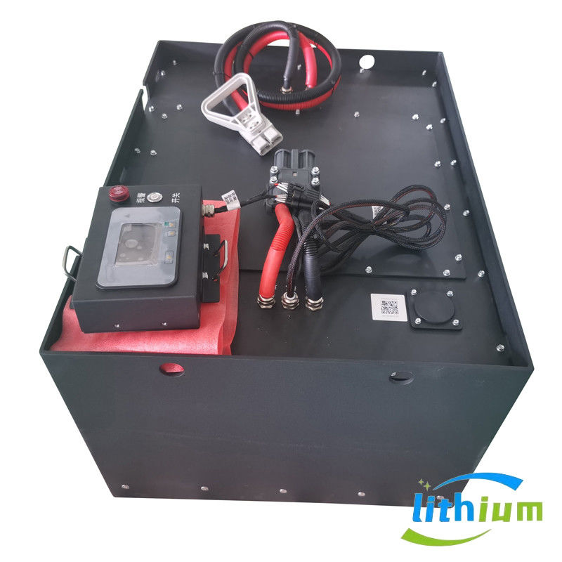 51.2V 346ah باتری لیتیوم آهن فورک لیفت با باتری ذخیره باتری شارژر 830X630X465mm