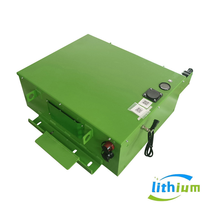 باتری لیتیوم یونی لیفتراک مشکی 15Ah ظرفیت عمر طولانی بسته باتری قابل شارژ برای وسایل نقلیه لیفتراک صنعتی