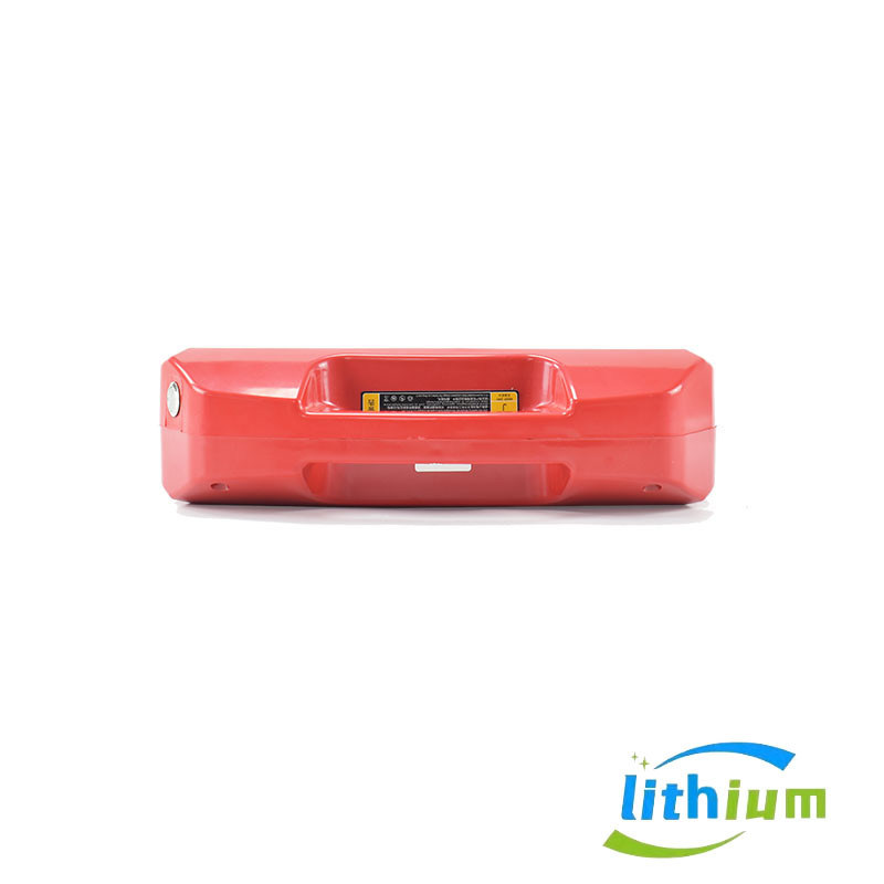 باتری لیتیوم یون 48 ولت لیفتراک الکتریکی 15Ah ظرفیت چرخه طولانی زندگی 17585x210mm اندازه پشتیبانی عملیات انبار